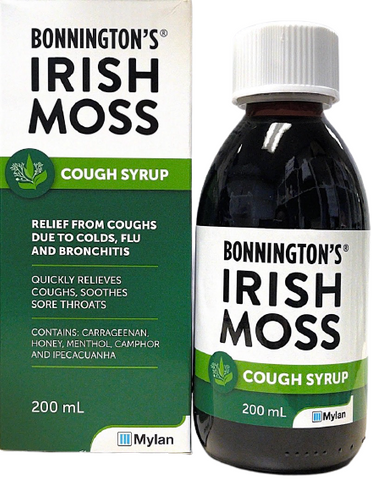 Bonnington's Irish Moss Cough Syrup 200ml