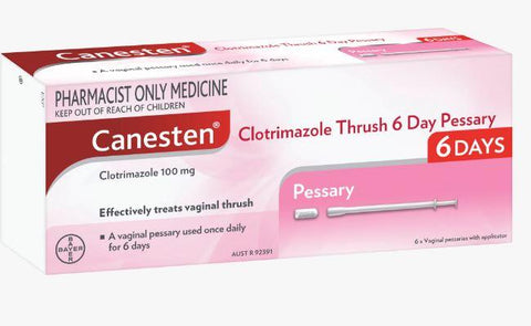 Canesten 6 Day Pessary 100mg