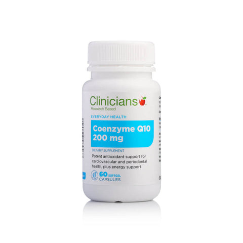 Clinicians Coq10 200 Mg 60s