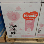 Huggies Ultimate Nappies size 3 girl 184ct