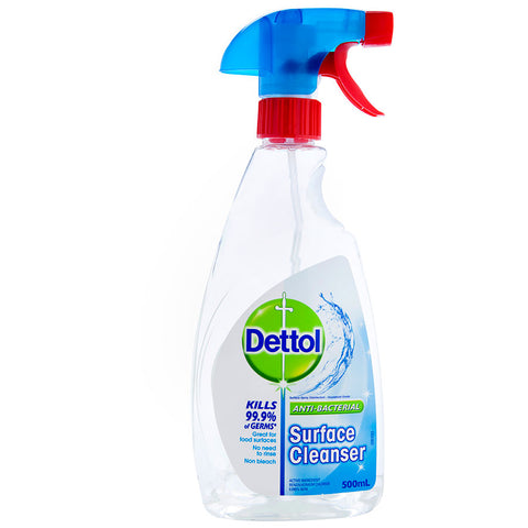 Dettol Multipurpose Spray Cleaner Antibacterial Surface Cleanser trigger 500ml