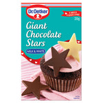 Dr Oetker Cake Decorations Giant Chocolate Stars 20g