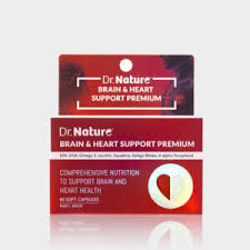 Dr Nature Brain&Heart Support Premium 60c