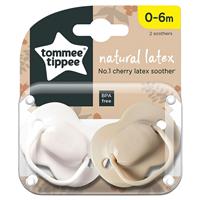 tommee tippee latex soothers 0-6 months