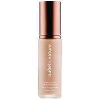 nude by nature luminous sheer liquid foundation n1 shell beige 30ml