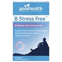 good health b stress free 30 tablets