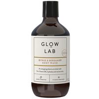 glow lab body wash citrus & bergamot 400ml