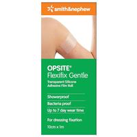 opsite flexifix gentle transparent adhesive roll 10cm x 1m