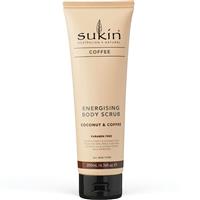 sukin energising body scrub with coffee & coconut 200ml