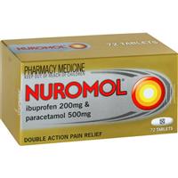 nuromol 72 tablets