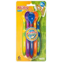 nuby weaning spoons 6 pack exclusive
