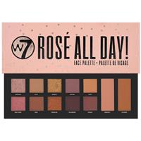 w7 rose all day eye and face palette