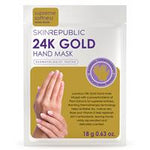 skin republic 24k gold foil hand mask 18g