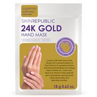 skin republic 24k gold foil hand mask 18g