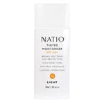 natio tinted moisturiser spf 50+ light @ HORO