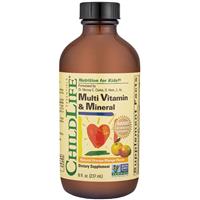 childlife multi vitamin & mineral natural orange/mango flavour liquid formula 237ml