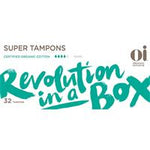 oi organic cotton tampons super 32 pack