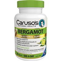 carusos natural health one a day bergamot 50 tablets