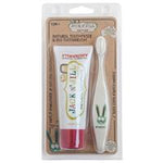 jack n jill strawberry toothpaste with bunny bio brush