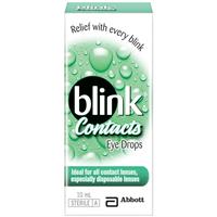 blink contacts eye drops 10ml