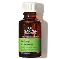 oil garden refresh & renew blend 25ml