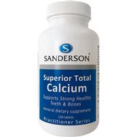 sanderson superior total calcium 120 tablets