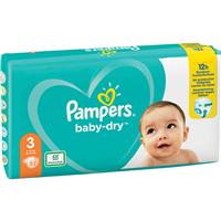 pampers baby-dry nappies size 3 52 pack