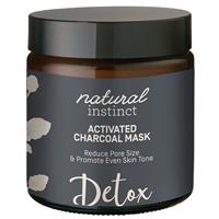 natural instinct detox activated charcoal mask 70ml