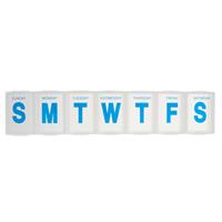 health & wellness 7 day tablet organizer large