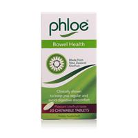 phloe bowel health 30 chewable tablets