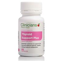 clinicians thyroid support plus 60 capsules