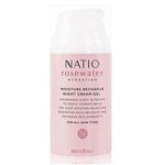 natio rosewater hydration moisture recharge night cream gel 80ml @ HORO