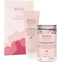 natio rosewater rose drops xmas set 2021