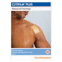 cutifilm plus tan 10cm x 8cm 5 pack