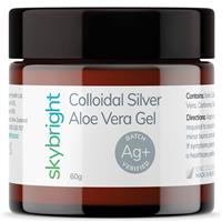 skybright colloidal silver aloe gel 60g