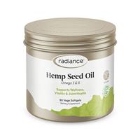 radiance hemp seed oil 90 capsules