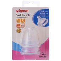 pigeon softouch peristaltic plus teat s 2 pack