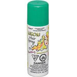 unique colour hair spray green 133ml