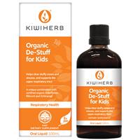 kiwiherb organic de-stuff for kids 100ml