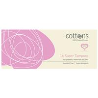 cottons tampons super 16