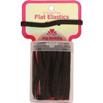 my beauty hair snag free flat elastic 12 pack black