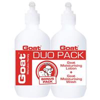 goat body wash & lotion manuka honey 500ml banded pack