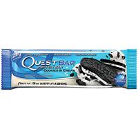 quest protein bar cookies and cream 60g