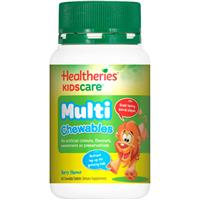 healtheries kidscare multi 60 chewable tablets