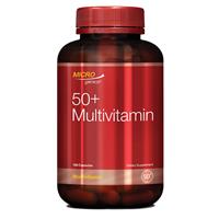 microgenics 50+ multivitamin 120 capsules (new zealand formula)