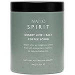 natio spirit desert lime + salt coffee scrub 300g @ HORO