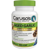 carusos natural health one a day aged garlic odourless 60 tablets