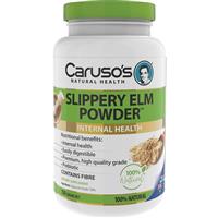 carusos natural health slippery elm powder 150g powder