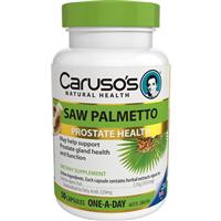 carusos natural health one a day saw palmetto 50 capsules