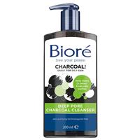 biore deep pore charcoal cleanser 200ml